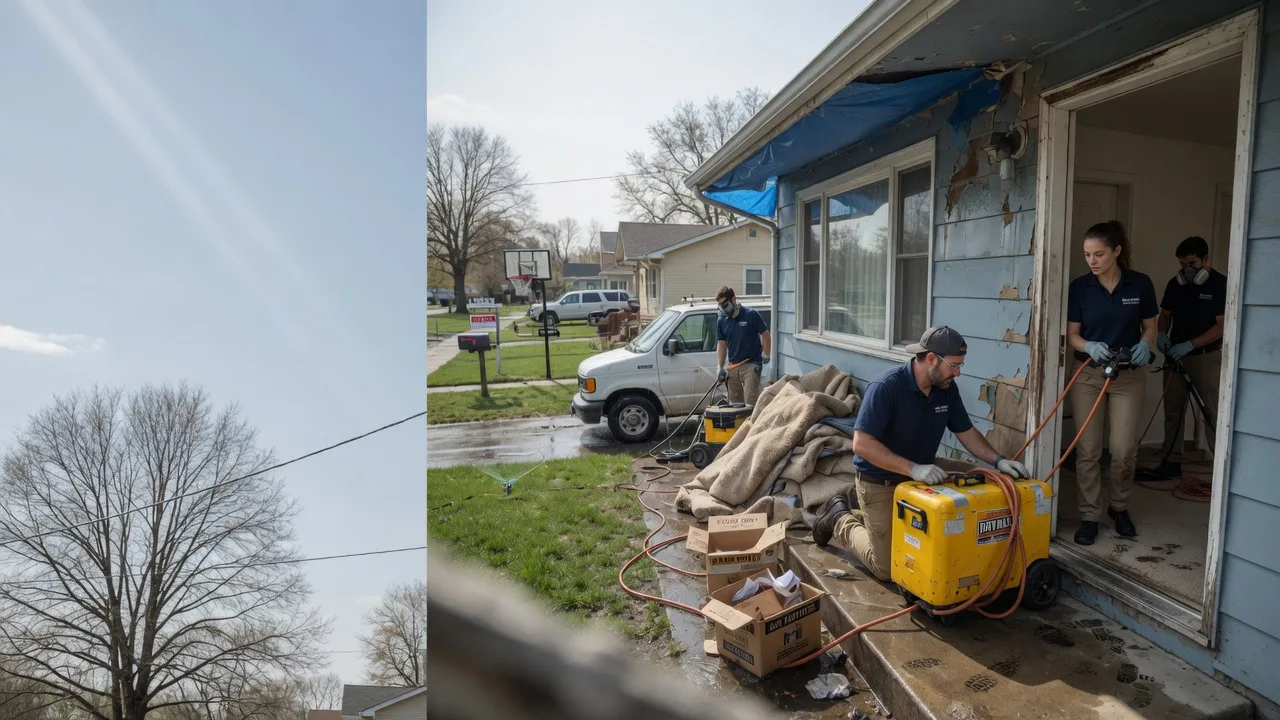 Basement Flood Cleanup in Kawkawlin, MI near me